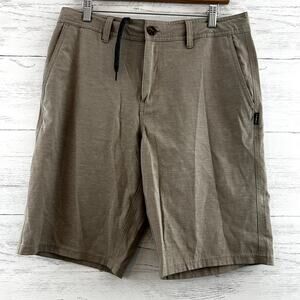 O'Neill Tan Cotton Blend Chino Style Shorts Size 32